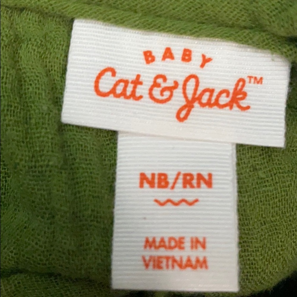 Baby Cat & Jack Romper with Headband - Picture 3 of 3